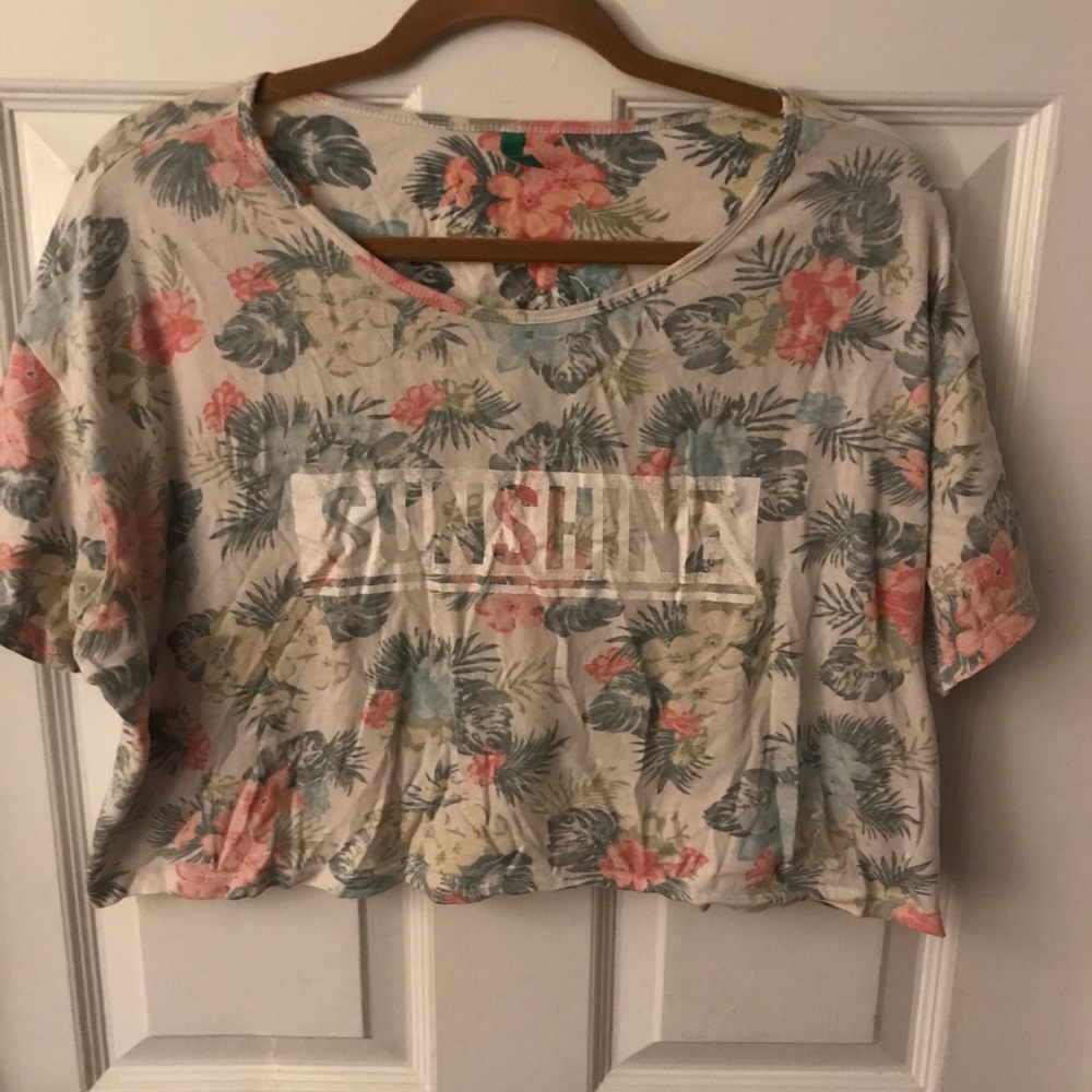 “Sunshine” crop top